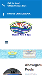 Mobile Screenshot of modernpool.com